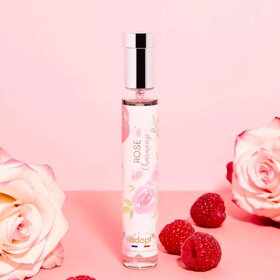 Adopt Floral^Rose Charmeuse