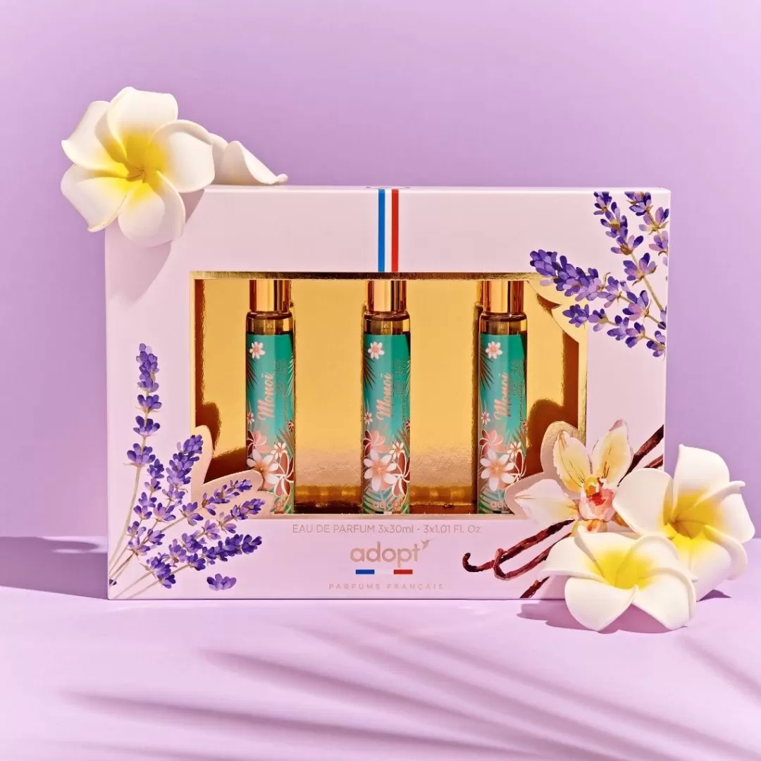 Adopt Perfume Set^Trio Monoi Des Iles