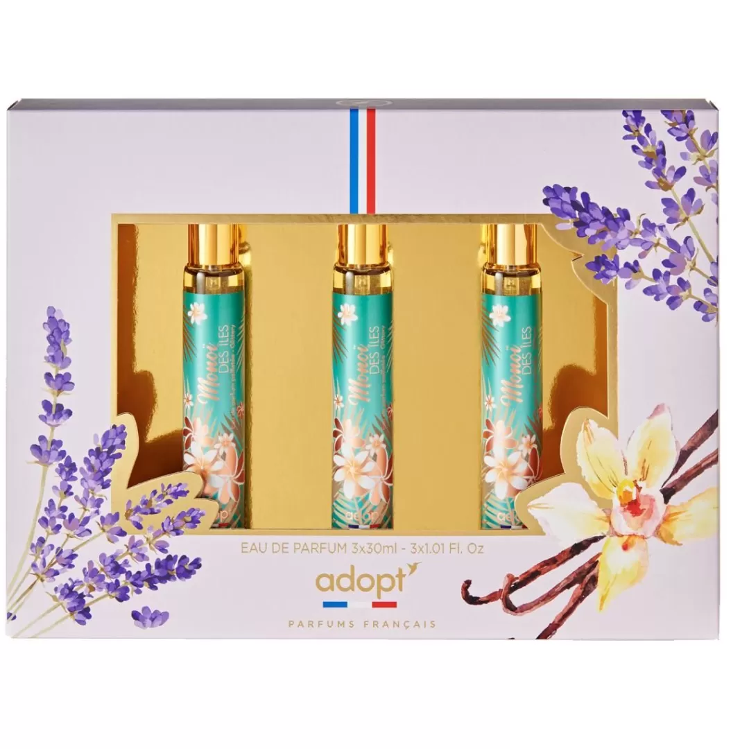 Adopt Perfume Set^Trio Monoi Des Iles