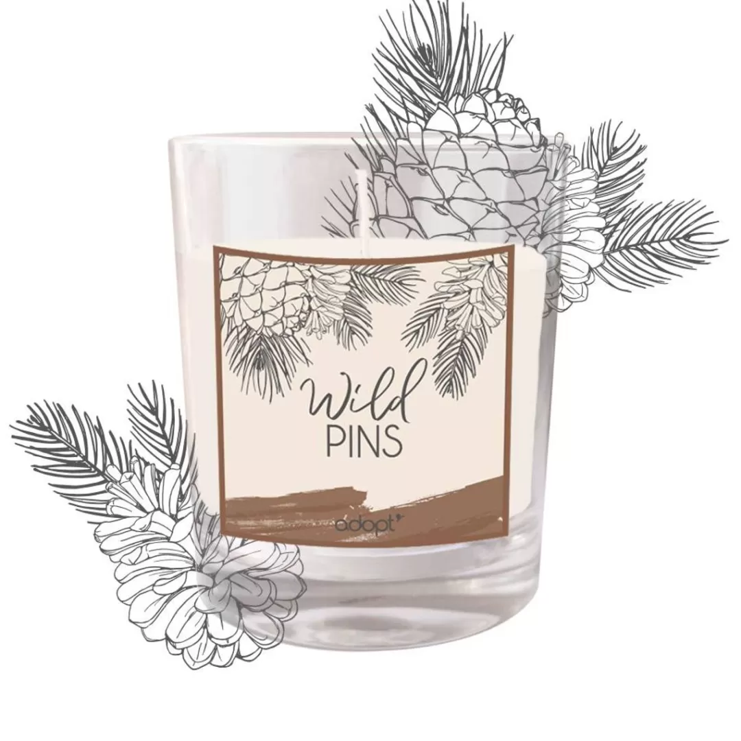 Adopt Scented Candle^Wild Pins