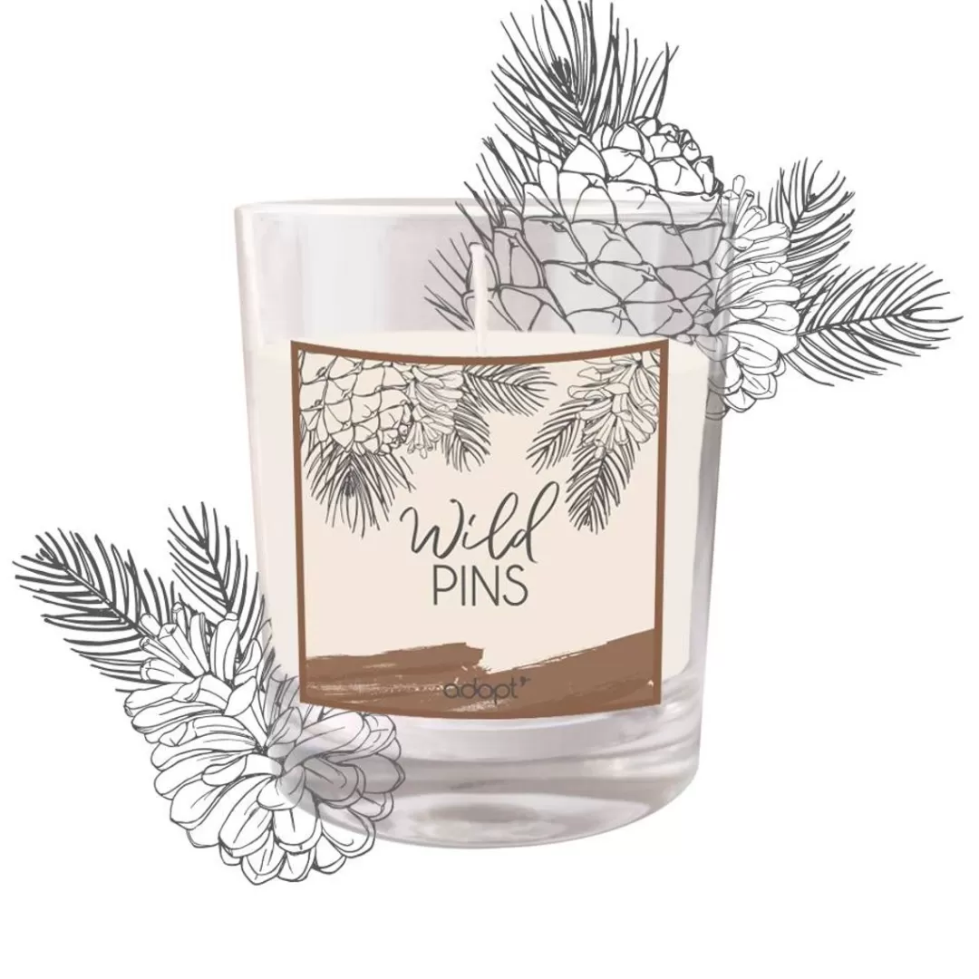 Adopt Scented Candle^Wild Pins